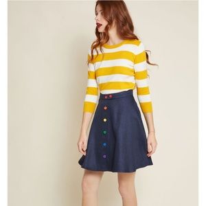 Dazzled by Detail A-Line Skirt